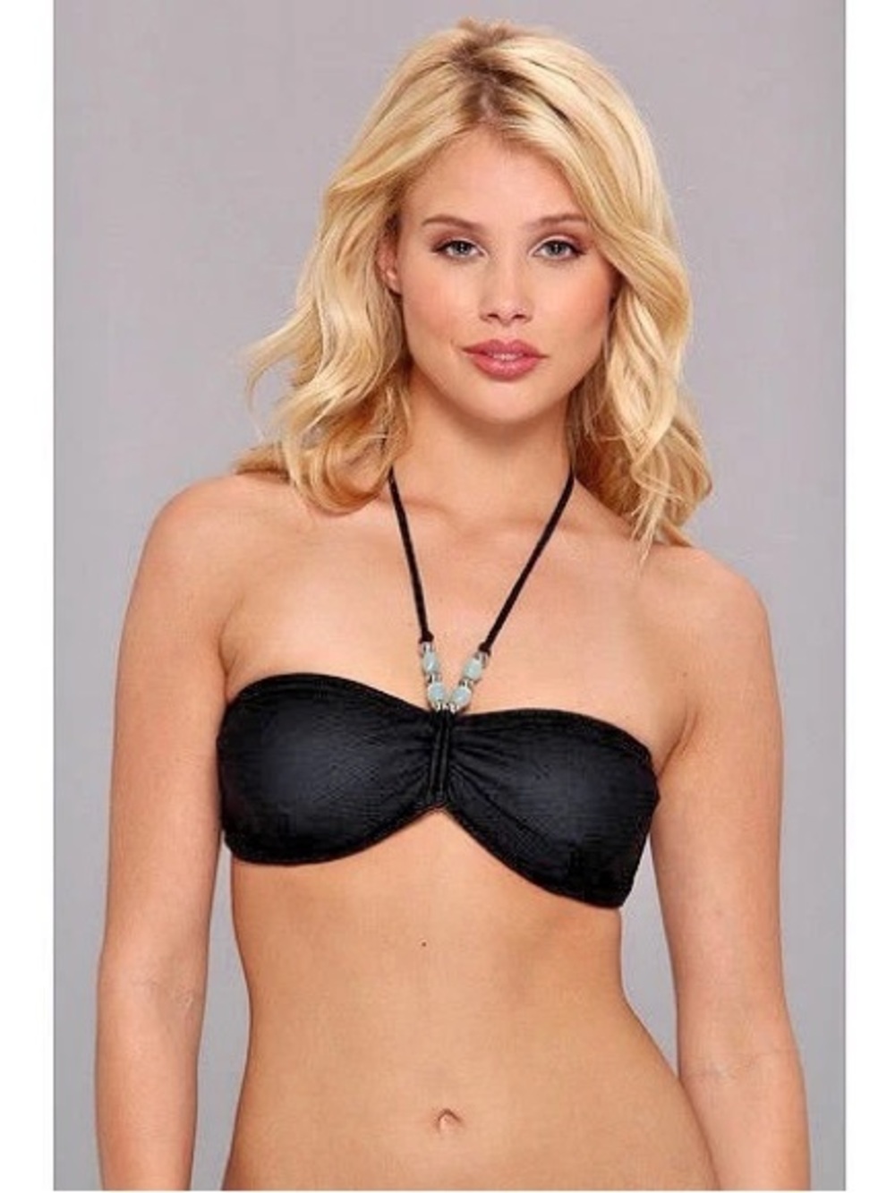 Shoshanna DDD Halter Bandeau Black